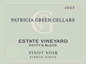 2023 Estate Vineyard, Patty's Block Pinot Noir